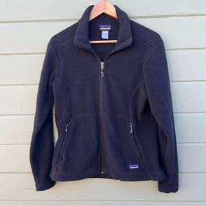 Patagonia M Women's Micro Synch Fleece Classic Jacket Black